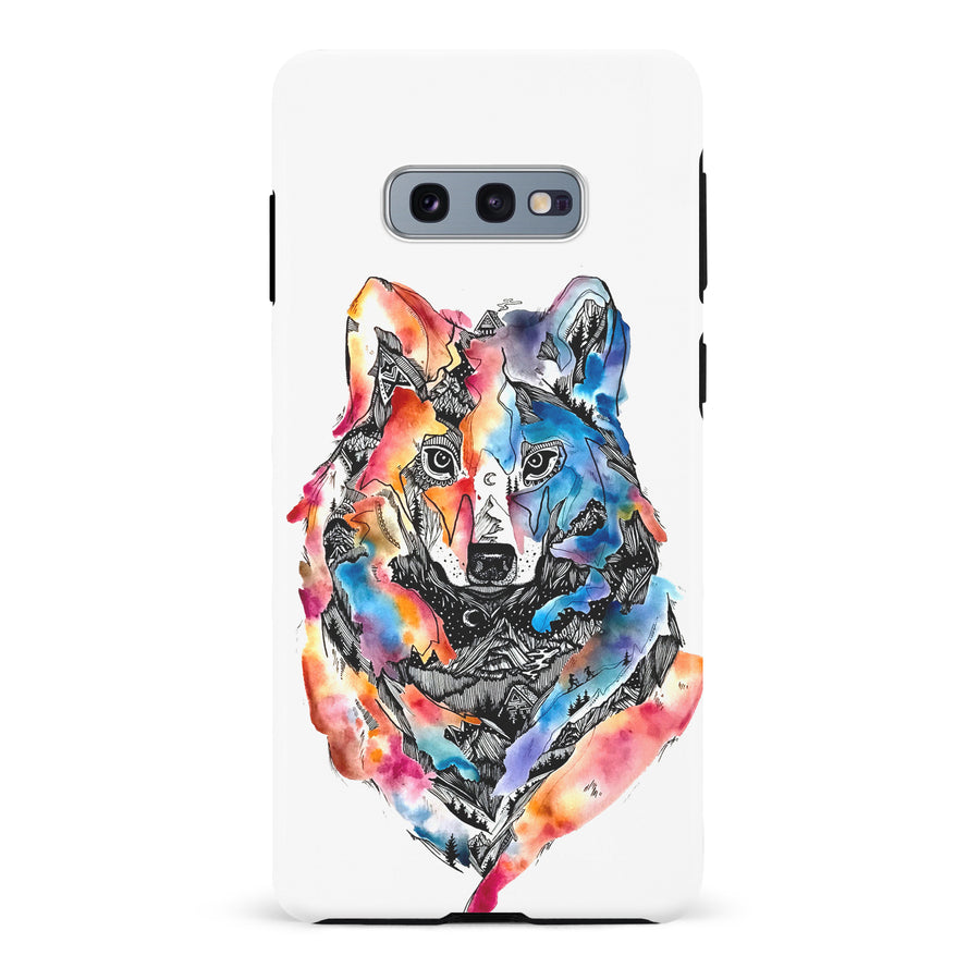 Samsung Galaxy S10e Kate Zessel Living With Wolves Phone Case