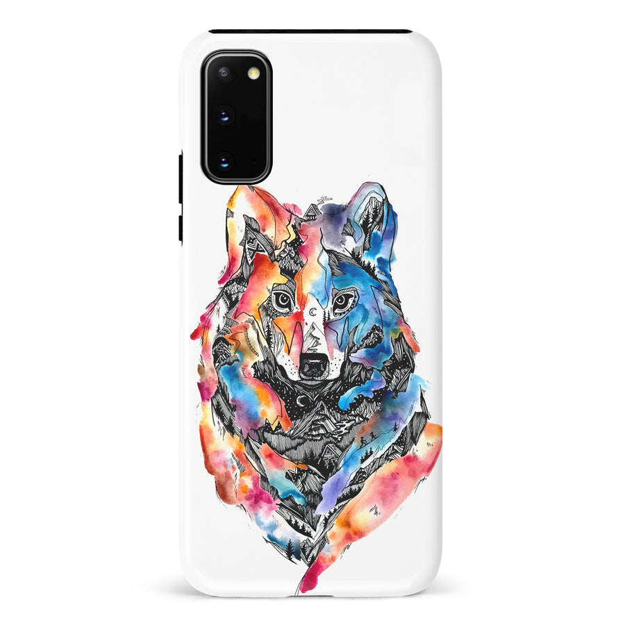 Samsung Galaxy S20 Kate Zessel Living With Wolves Phone Case
