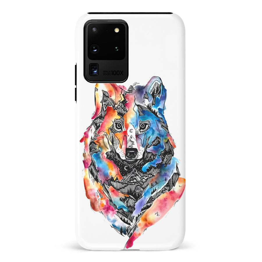 Samsung Galaxy S20 Ultra Kate Zessel Living With Wolves Phone Case