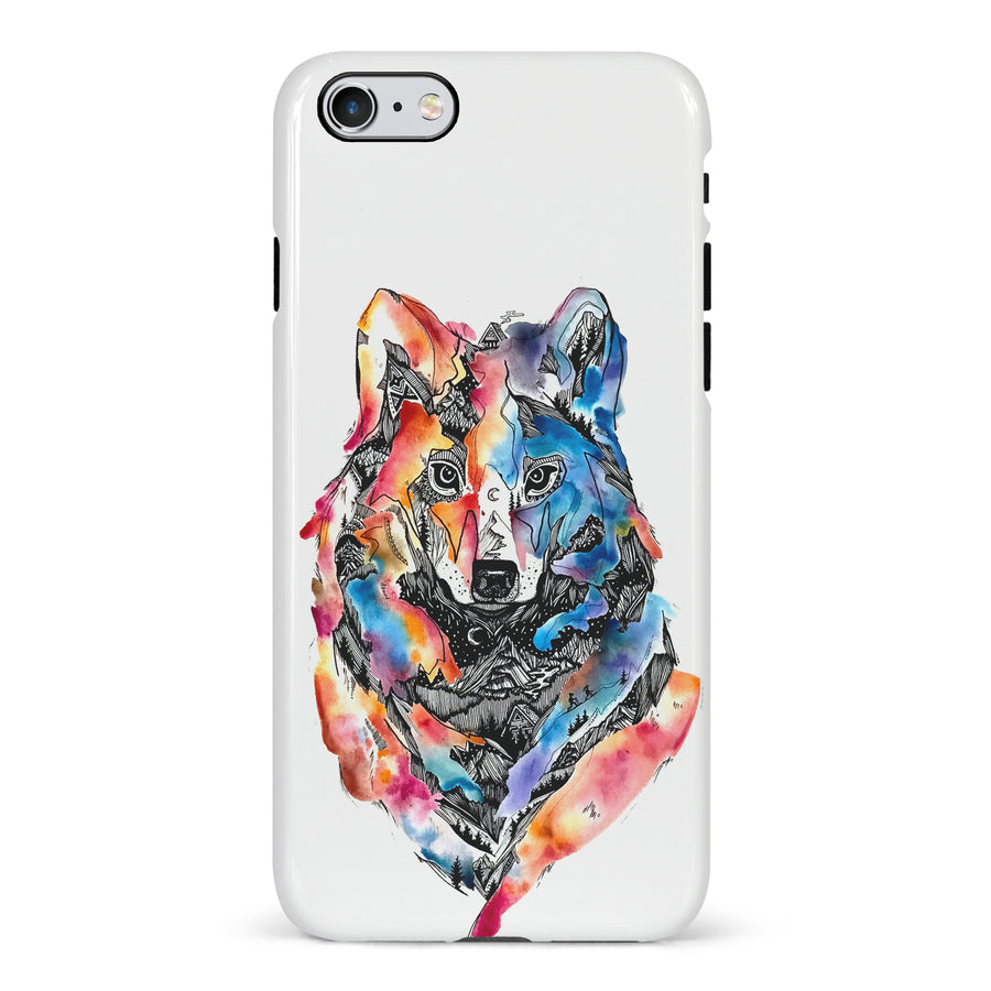 iPhone 6 Kate Zessel Living With Wolves Phone Case