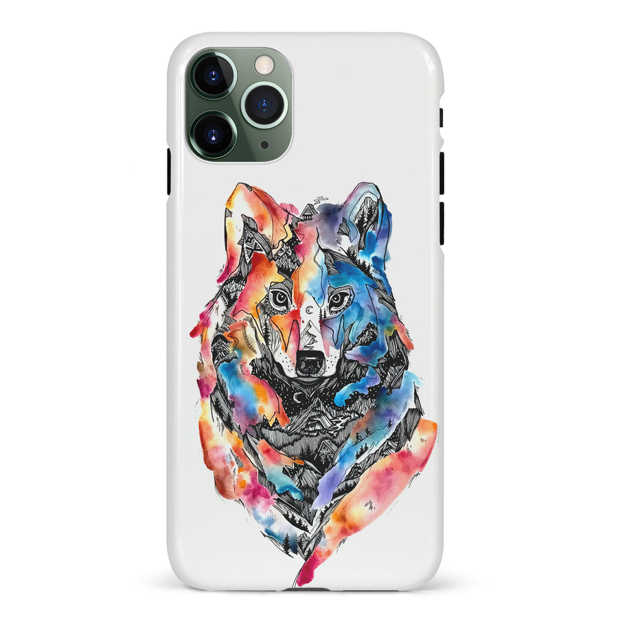 iPhone 11 Pro Kate Zessel Living With Wolves Phone Case