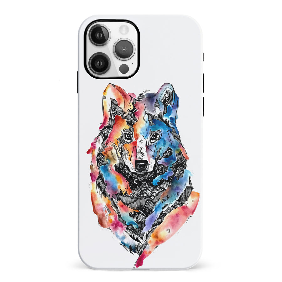 iPhone 12 Kate Zessel Living With Wolves Phone Case