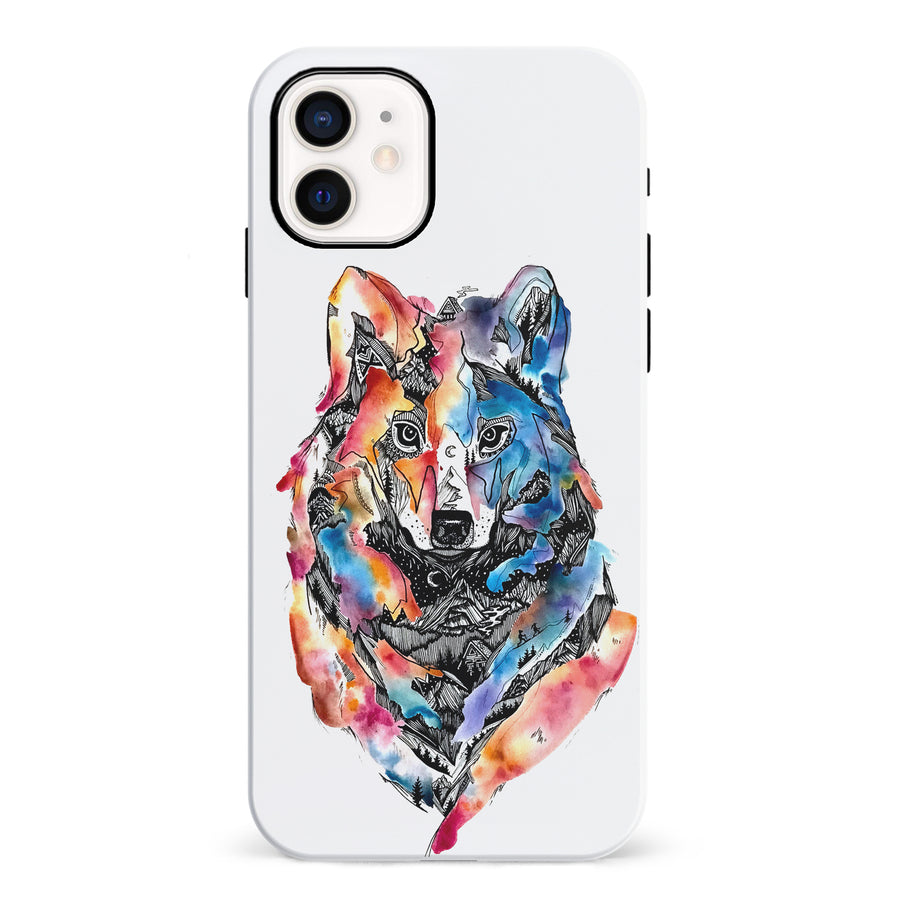 iPhone 12 Mini Kate Zessel Living With Wolves Phone Case