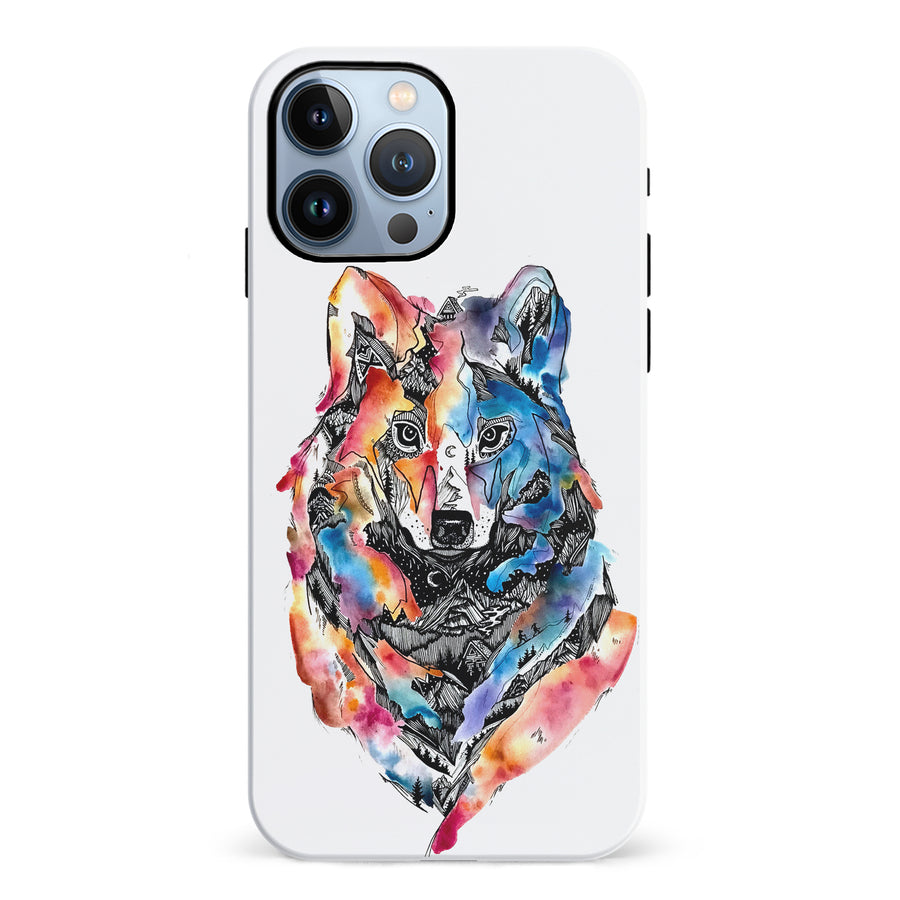 iPhone 12 Pro Kate Zessel Living With Wolves Phone Case