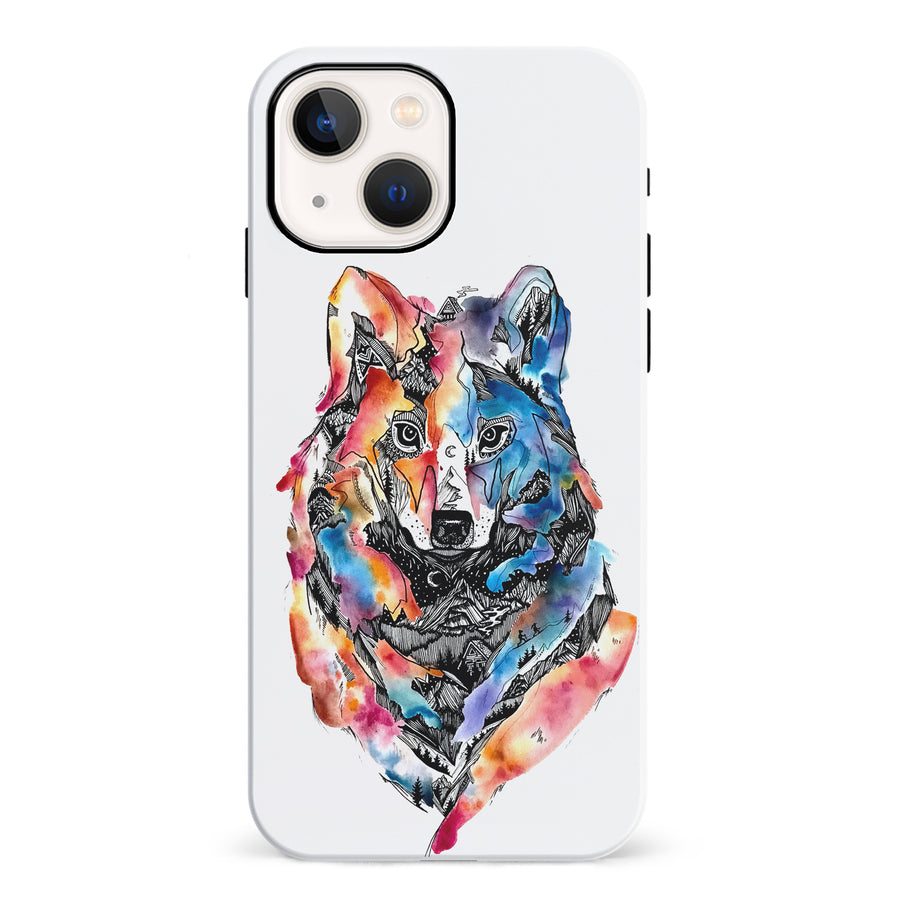 iPhone 13 Kate Zessel Living With Wolves Phone Case