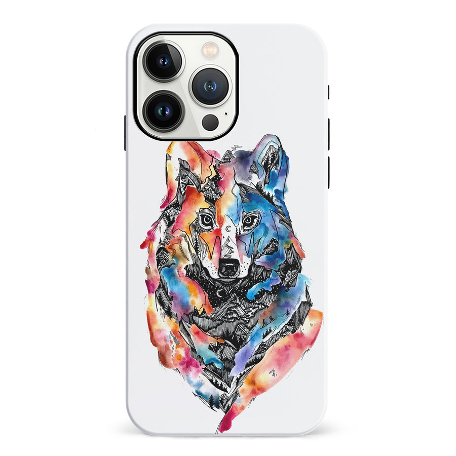 iPhone 13 Pro Kate Zessel Living With Wolves Phone Case
