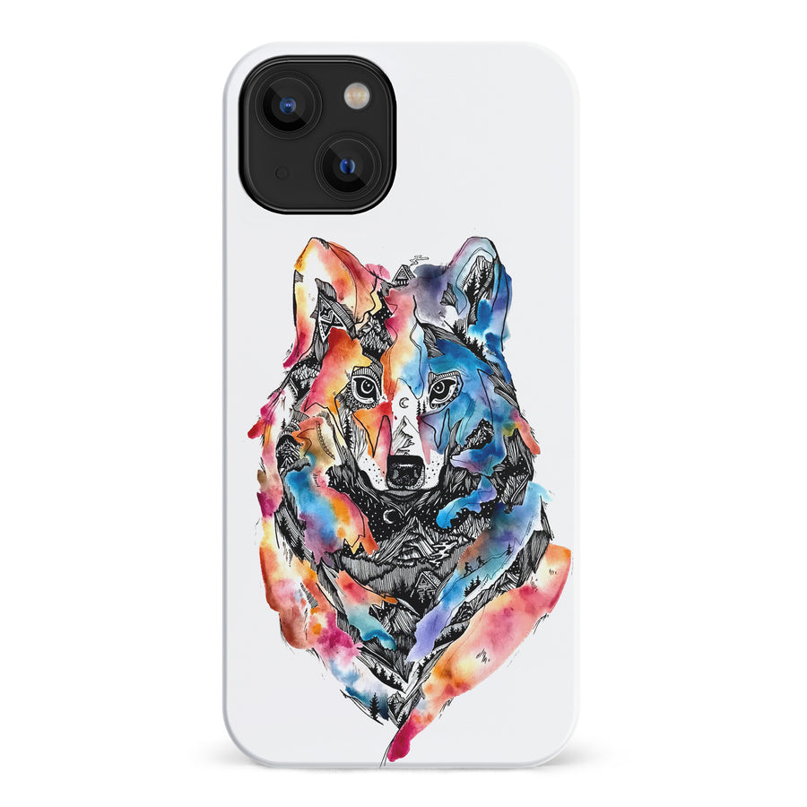 iPhone 14 Kate Zessel Living With Wolves Phone Case