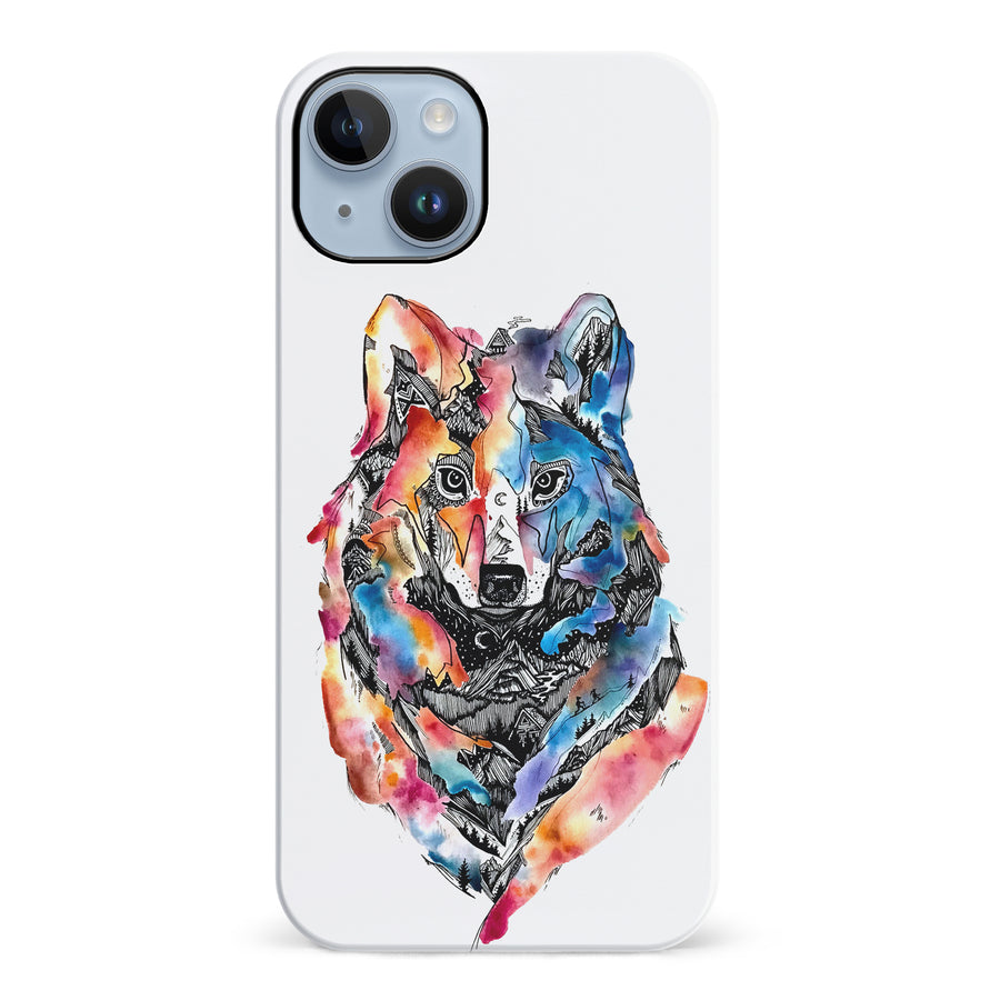 iPhone 14 Plus Kate Zessel Living With Wolves Phone Case
