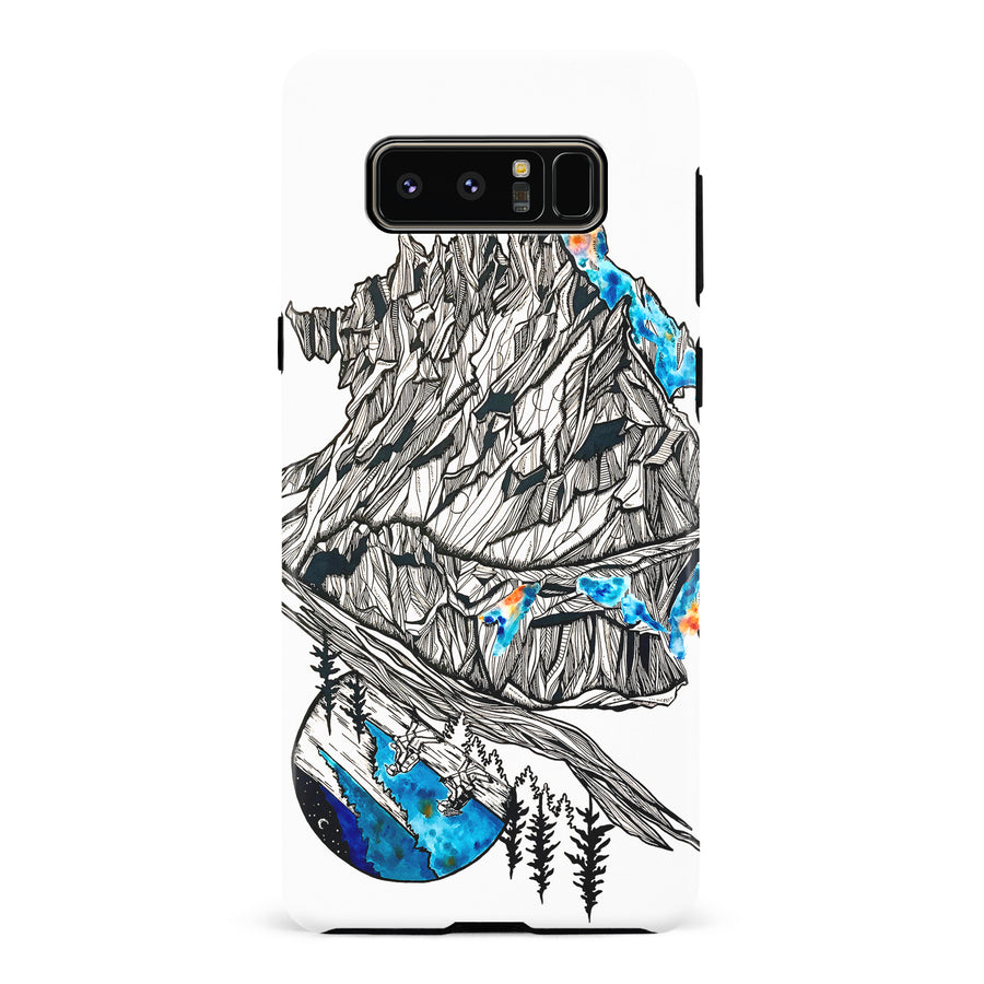 Samsung Galaxy Note 8 Kate Zessel A Mountain Memory Phone Case