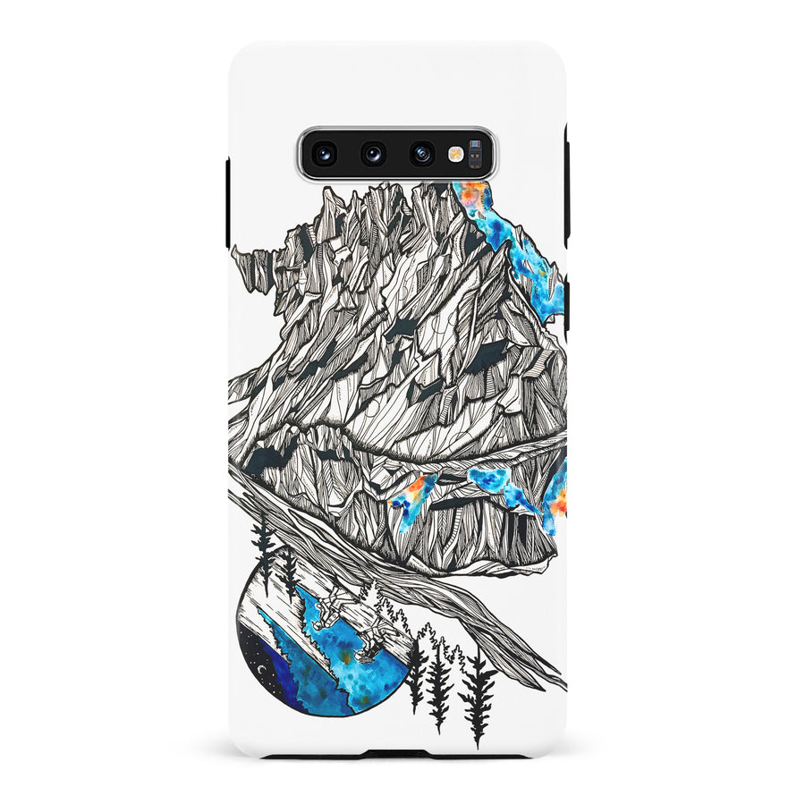 Samsung Galaxy S10 Kate Zessel A Mountain Memory Phone Case