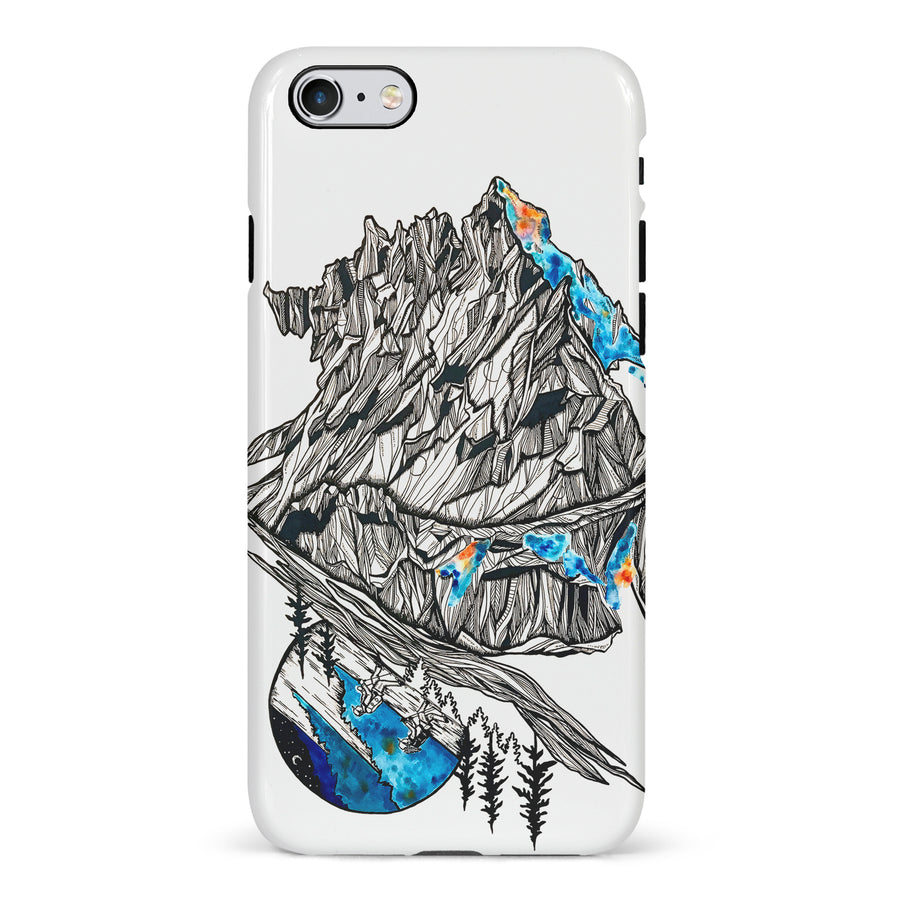 iPhone 6 Kate Zessel A Mountain Memory Phone Case