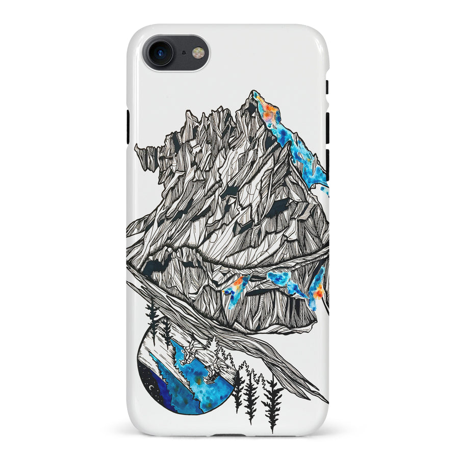 iPhone 7/8/SE Kate Zessel A Mountain Memory Phone Case