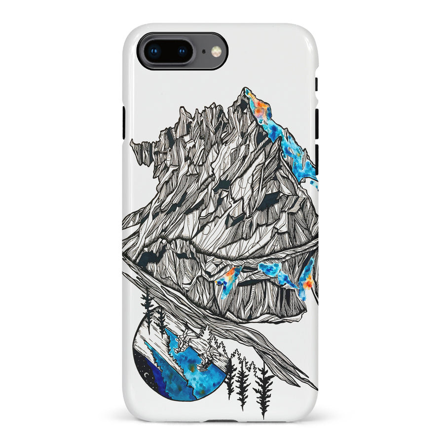 iPhone 8 Plus Kate Zessel A Mountain Memory Phone Case