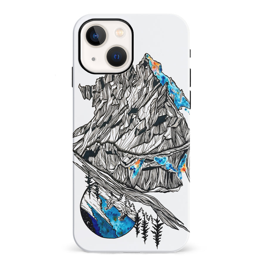 iPhone 13 Kate Zessel A Mountain Memory Phone Case