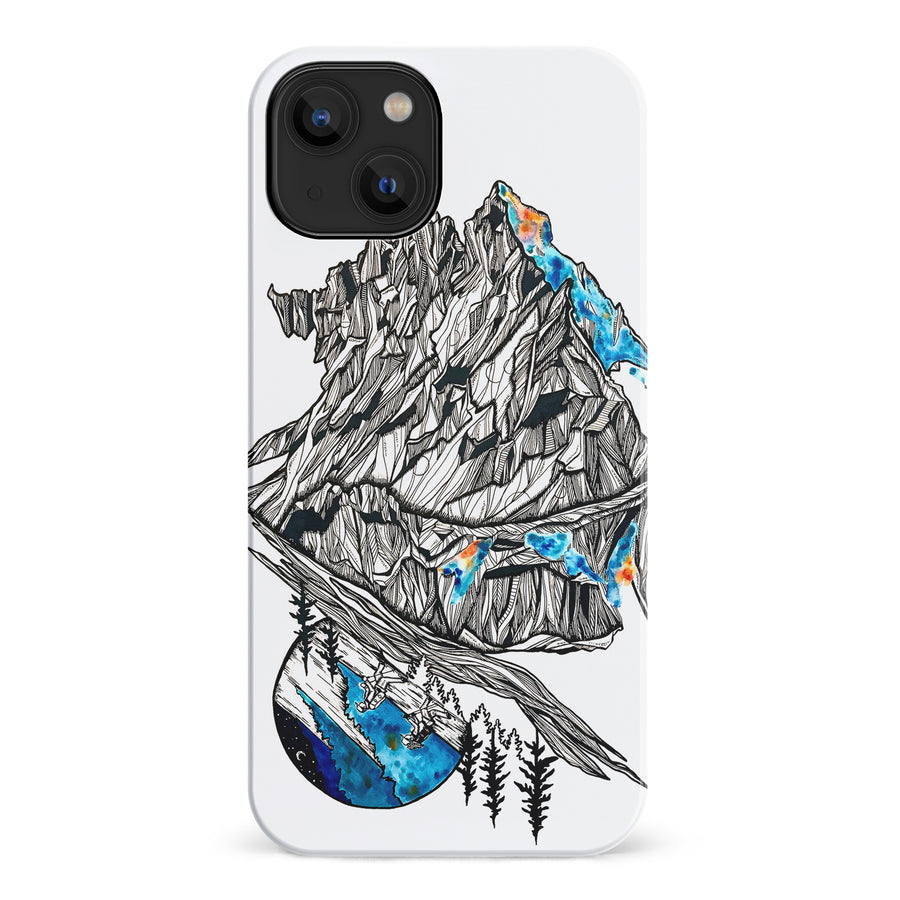iPhone 14 Kate Zessel A Mountain Memory Phone Case