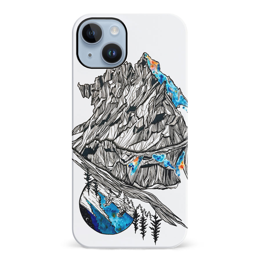 iPhone 14 Plus Kate Zessel A Mountain Memory Phone Case