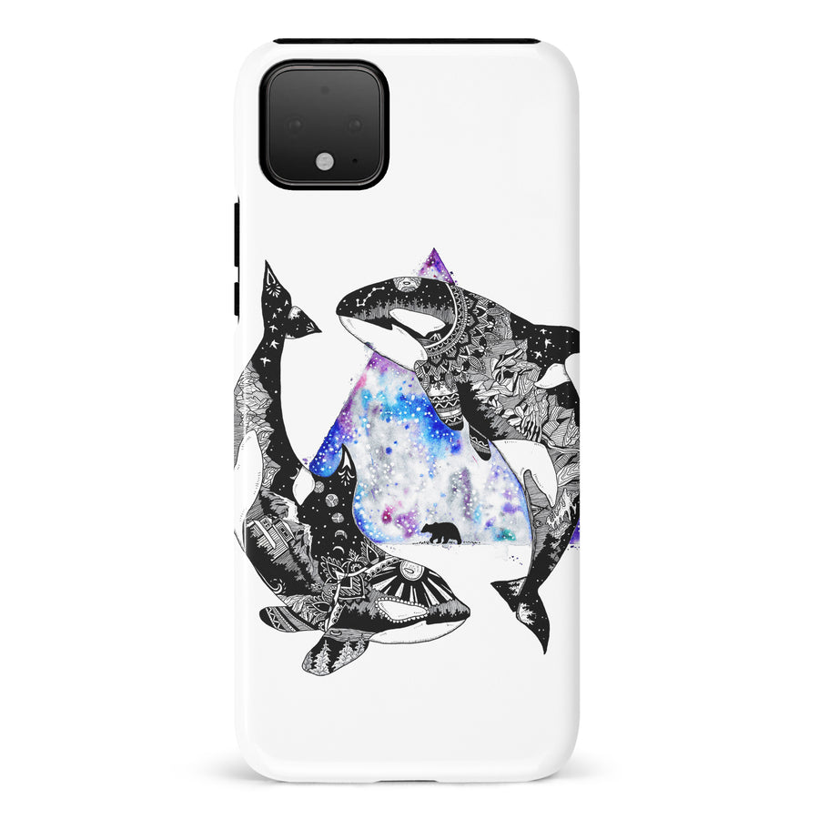 Google Pixel 4 XL Kate Zessel Whale Phone Case