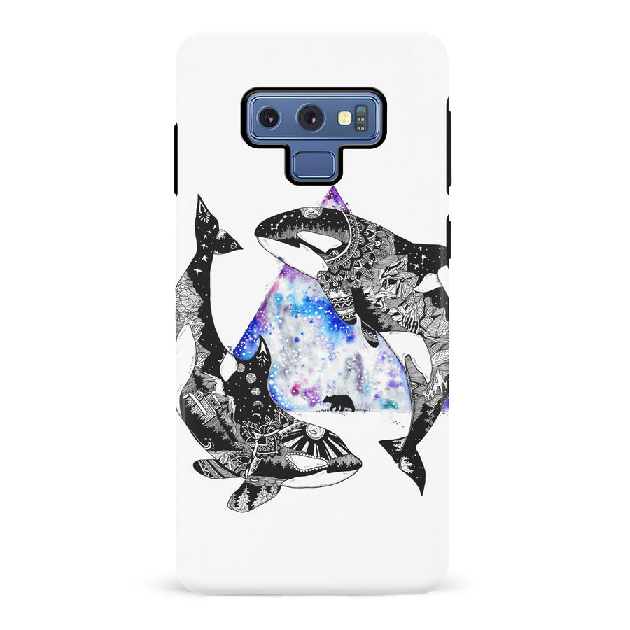 Samsung Galaxy Note 9 Kate Zessel Whale Phone Case