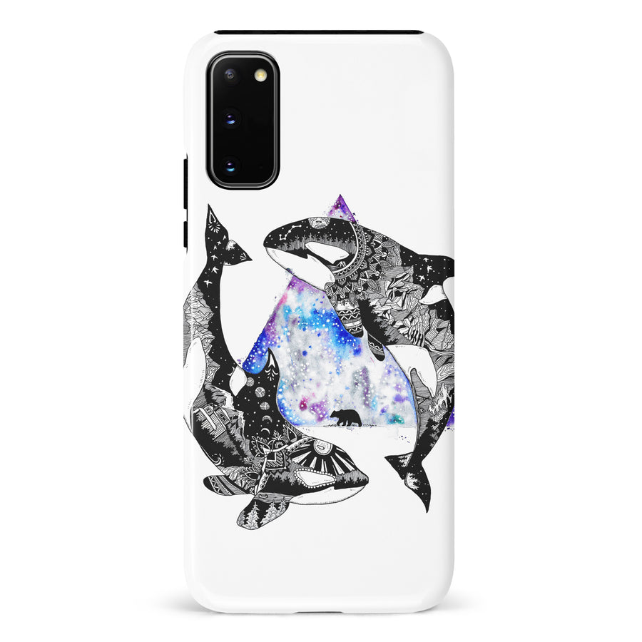 Samsung Galaxy S20 Kate Zessel Whale Phone Case