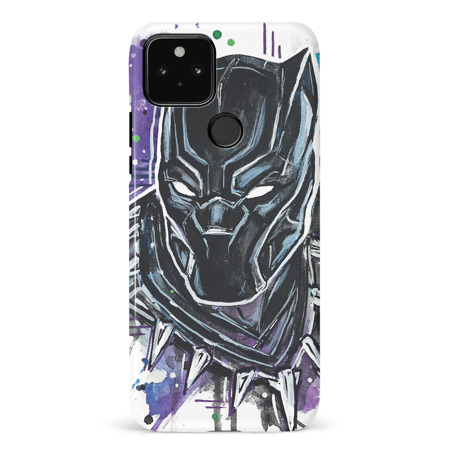 Google Pixel 5 Taytayski Black Panther Phone Case