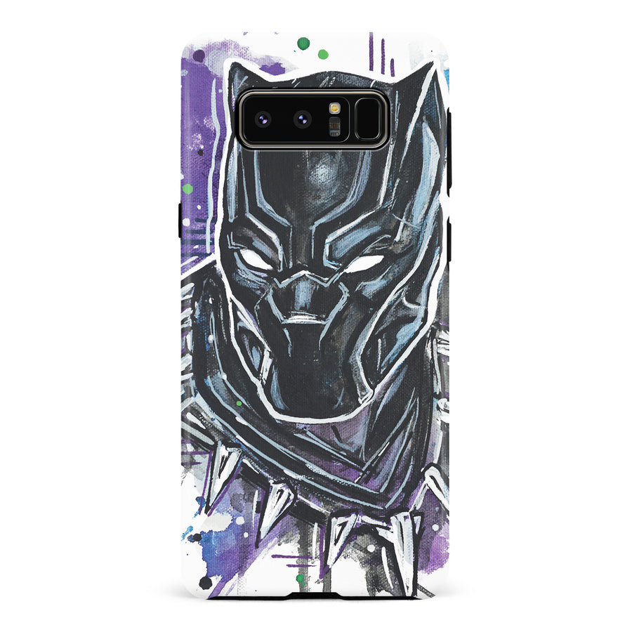 Samsung Galaxy Note 8 Taytayski Black Panther Phone Case