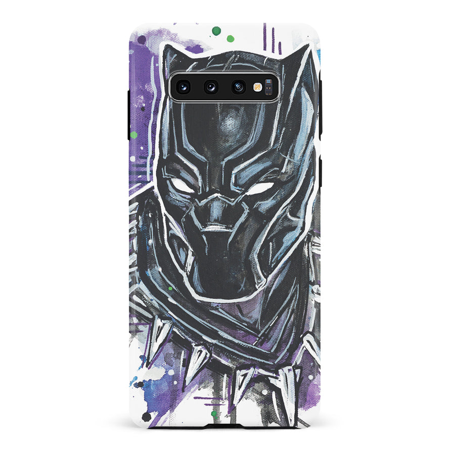 Samsung Galaxy S10 Taytayski Black Panther Phone Case