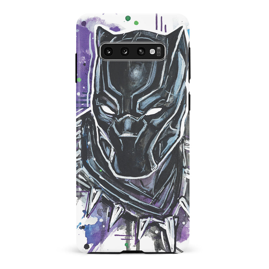 Samsung Galaxy S10 Plus Taytayski Black Panther Phone Case