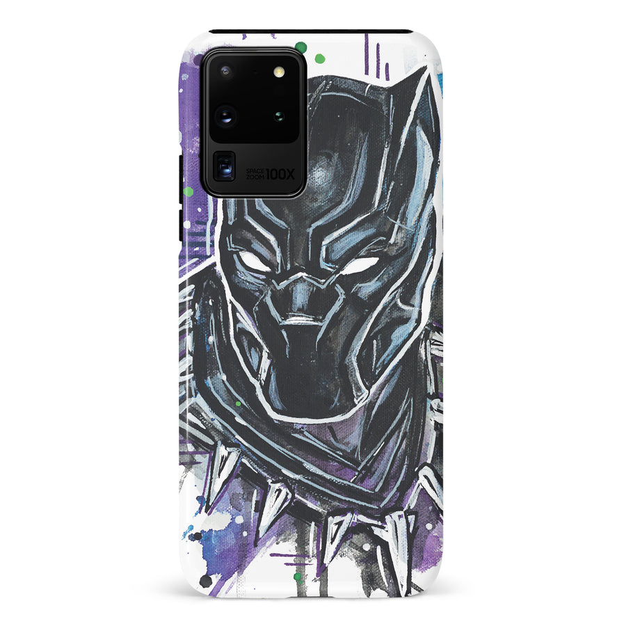 Samsung Galaxy S20 Ultra Taytayski Black Panther Phone Case