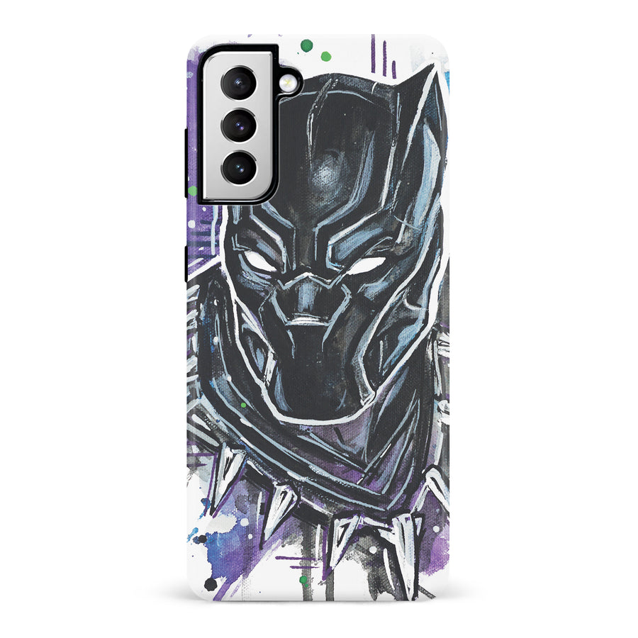 Samsung Galaxy S21 Taytayski Black Panther Phone Case