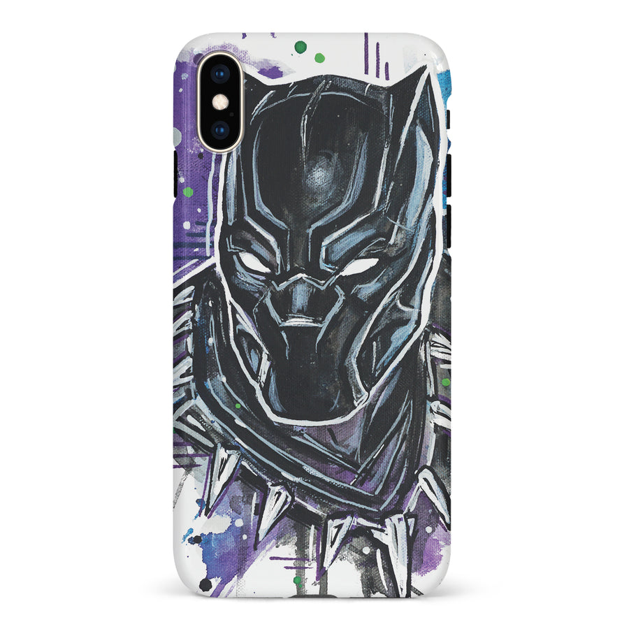 iPhone XS Max Taytayski Black Panther Phone Case