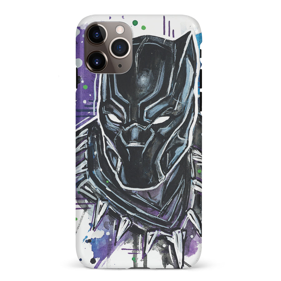 iPhone 11 Pro Max Taytayski Black Panther Phone Case