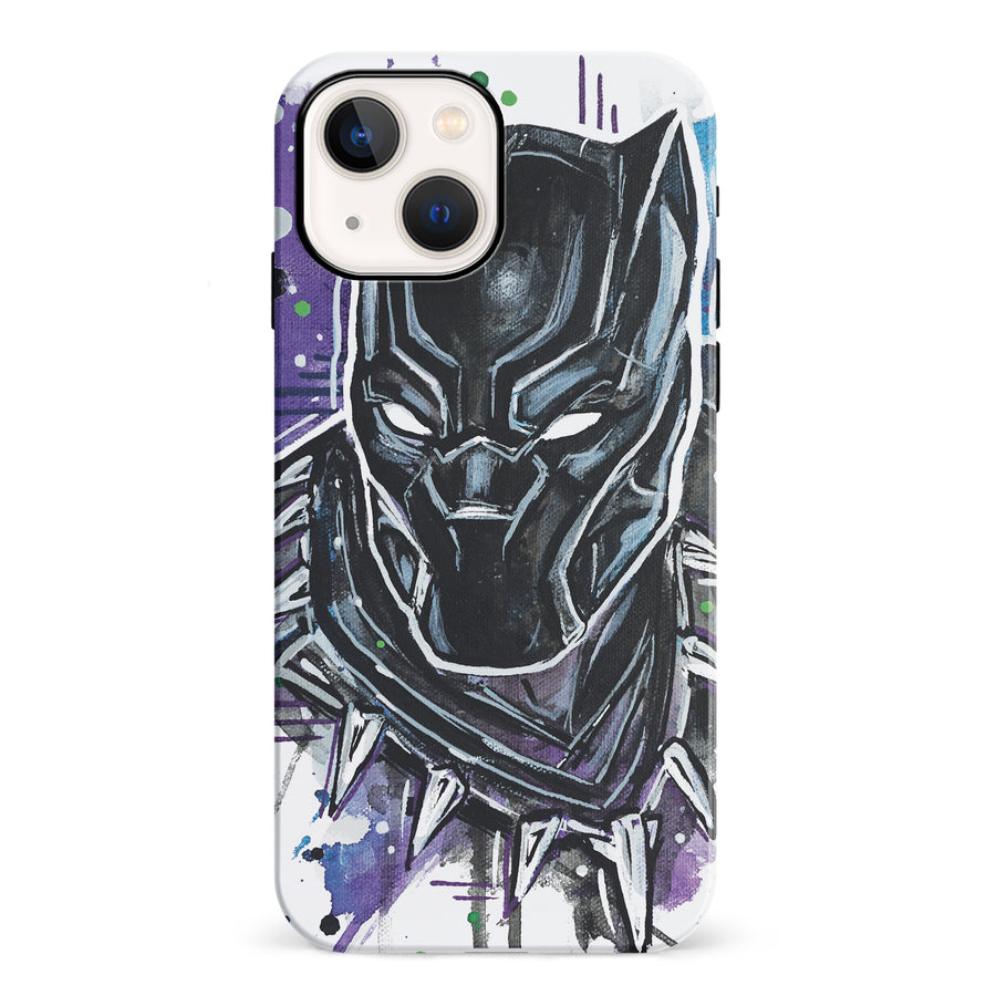 iPhone 13 Mini Taytayski Black Panther Phone Case