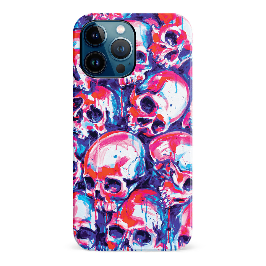 iPhone 12 Pro Max Taytayski Neon Skulls Phone Case