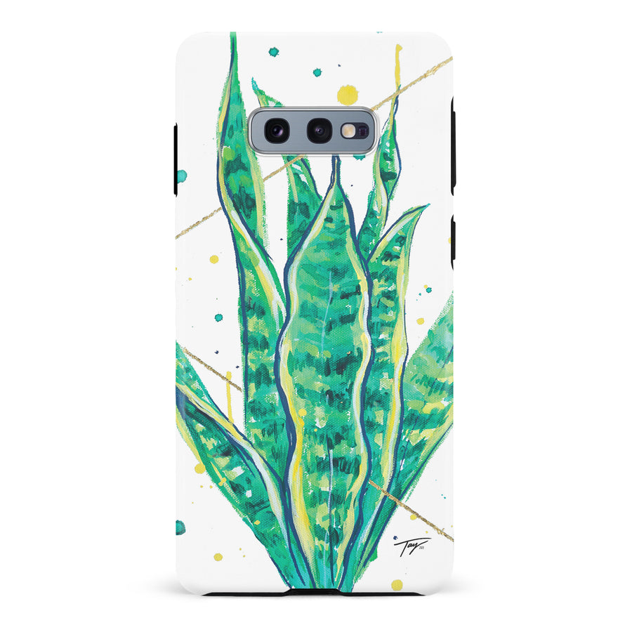Samsung Galaxy S10e Taytayski Snake Plant Phone Case