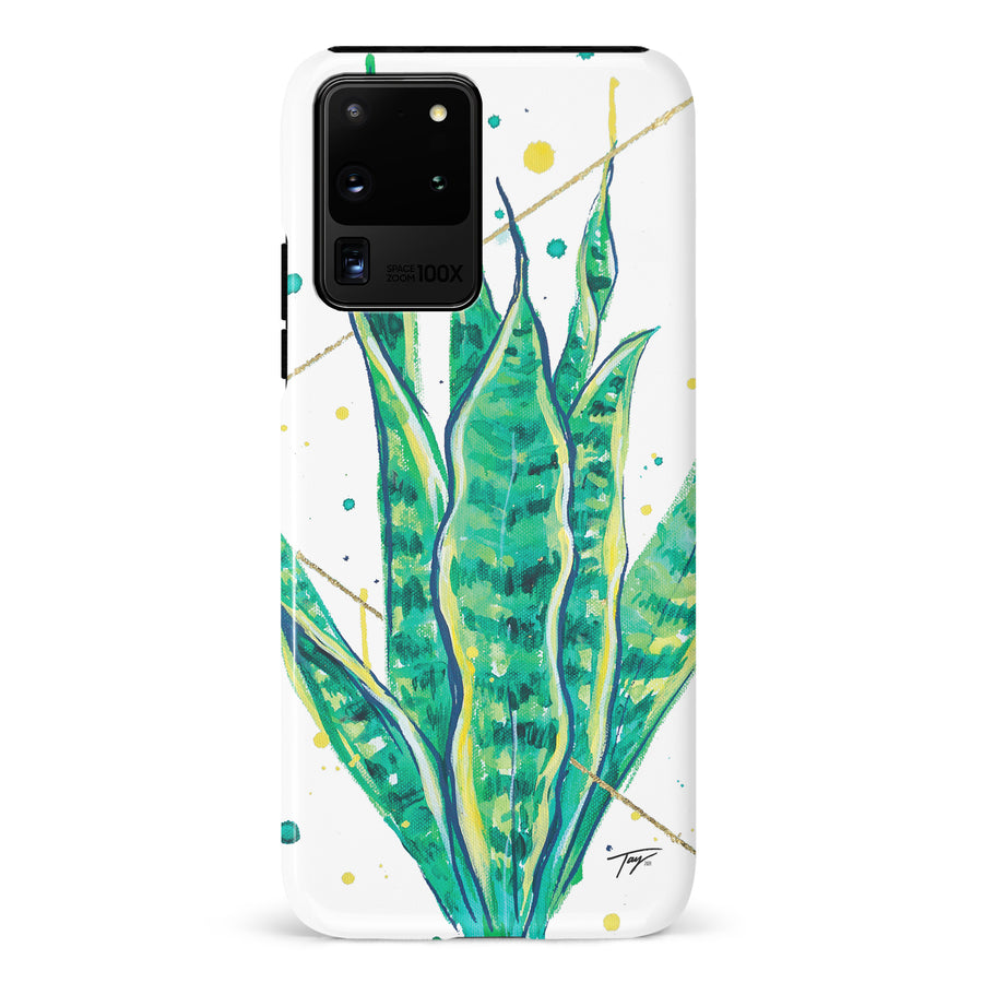 Samsung Galaxy S20 Ultra Taytayski Snake Plant Phone Case