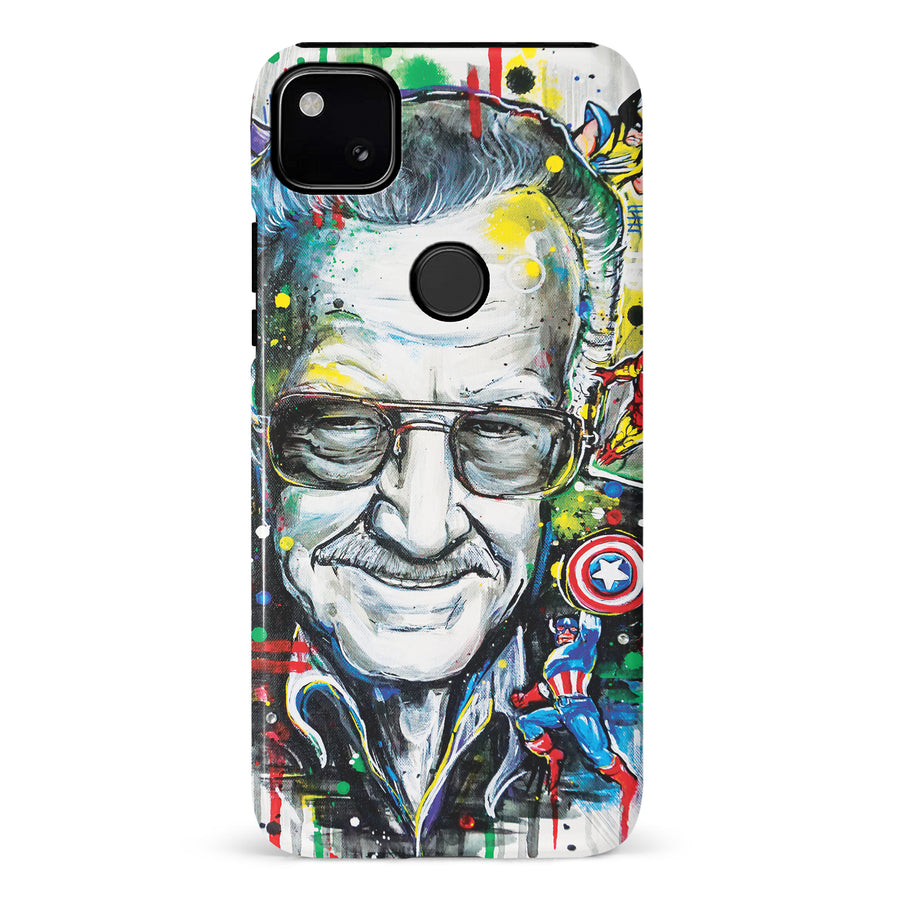Google Pixel 4A Taytayski Stan Lee Tribute Phone Case